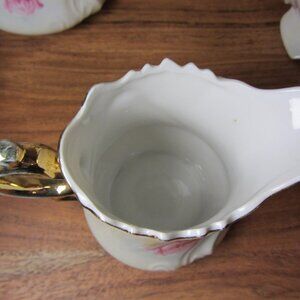 Lefton | Kitchen | Vintage Lefton China Heritage Garden Rose Tea Set ...